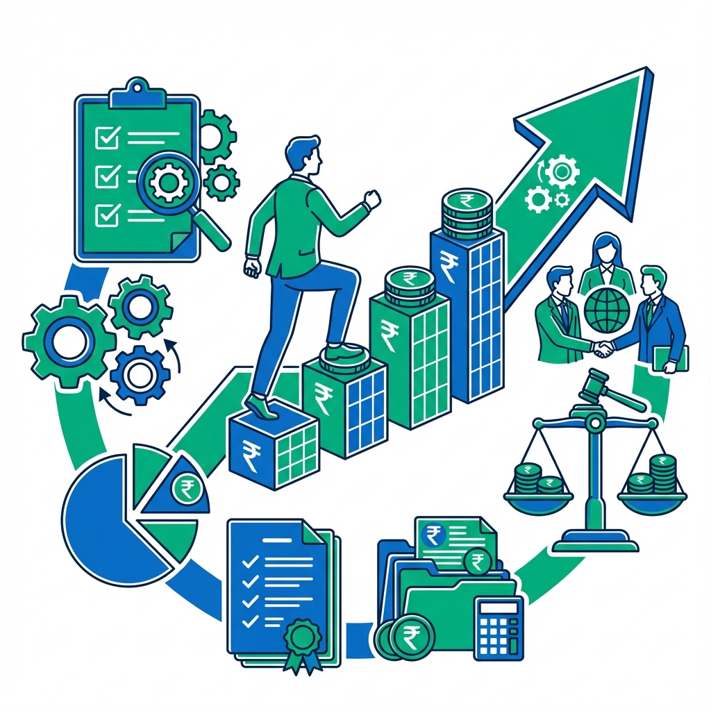FinNomy Financial Ecosystem Illustration