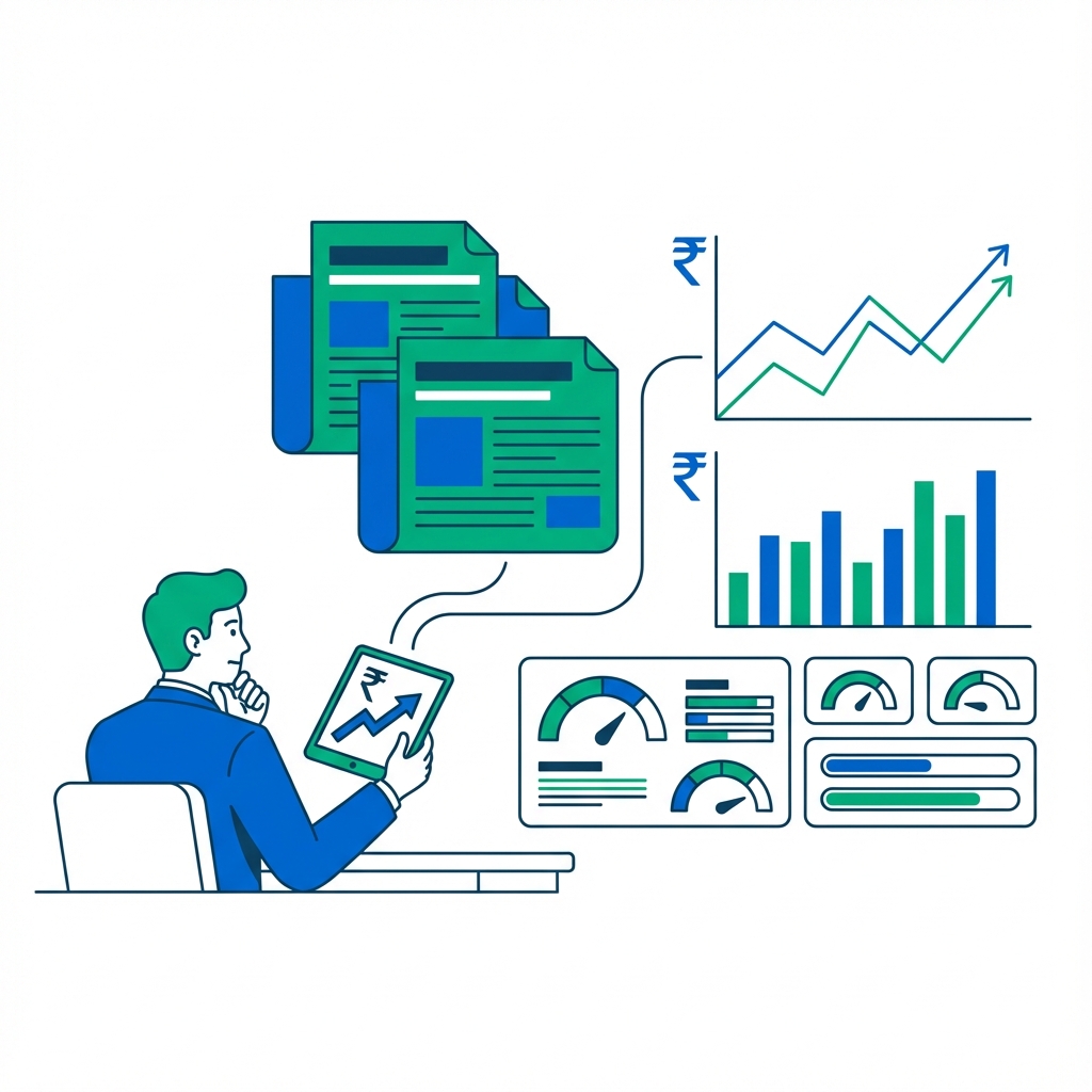 Financial Insights Illustration