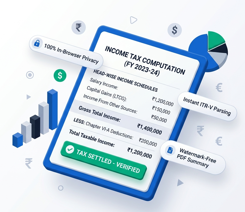 FinNomy Income Tax Computation Generator Illustration